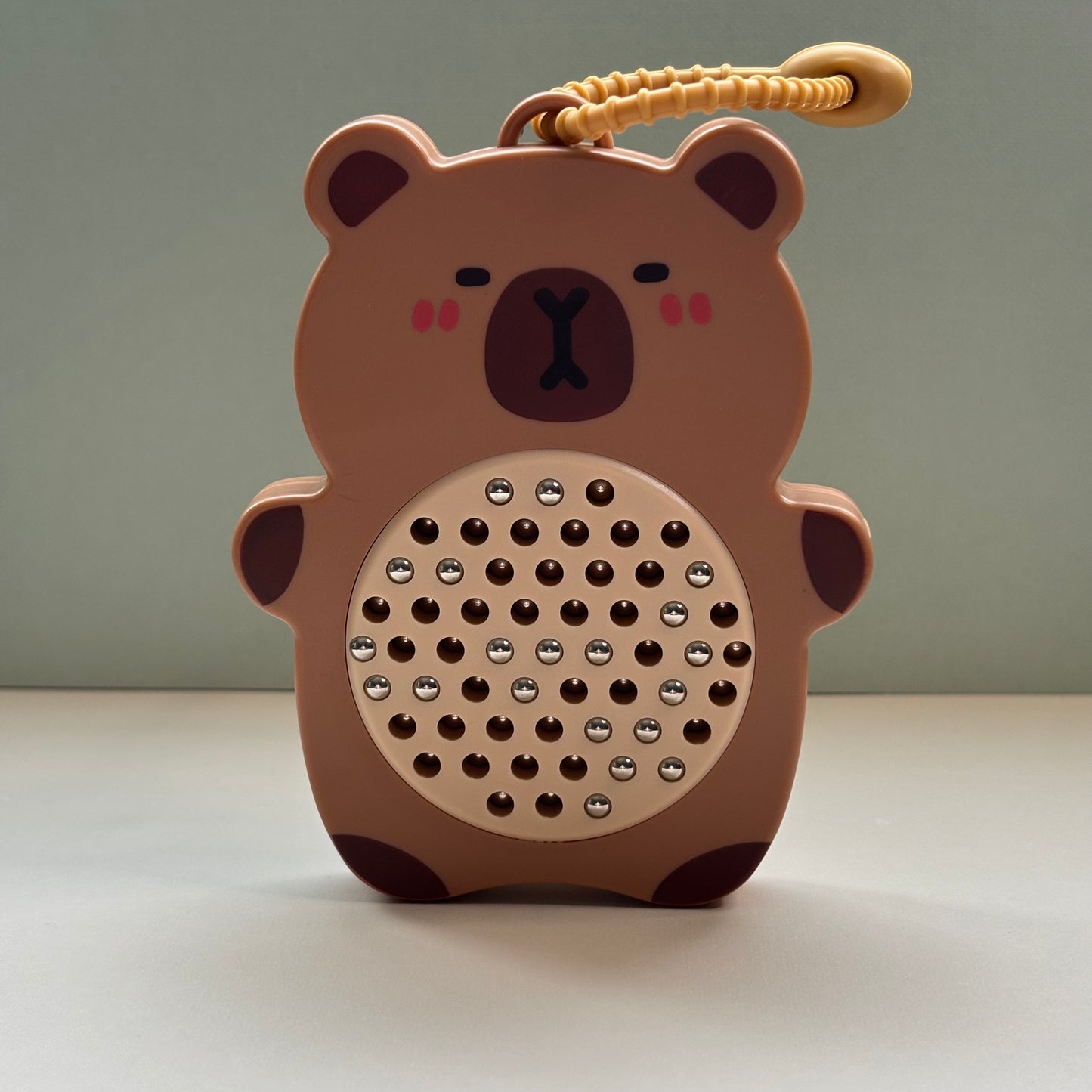 Mini Magnetic Drawing Board Keychain – Cute Bear & Cat Stress Relief Toy