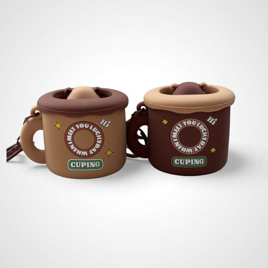 Silicone Capybara Keychain, Stress Relief Toy Accessory for Backpacks, Purses