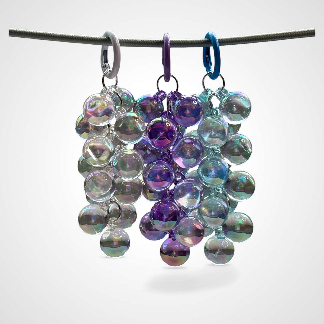 Shiny Bubble Cluster Keychain – Bag & Phone Charm