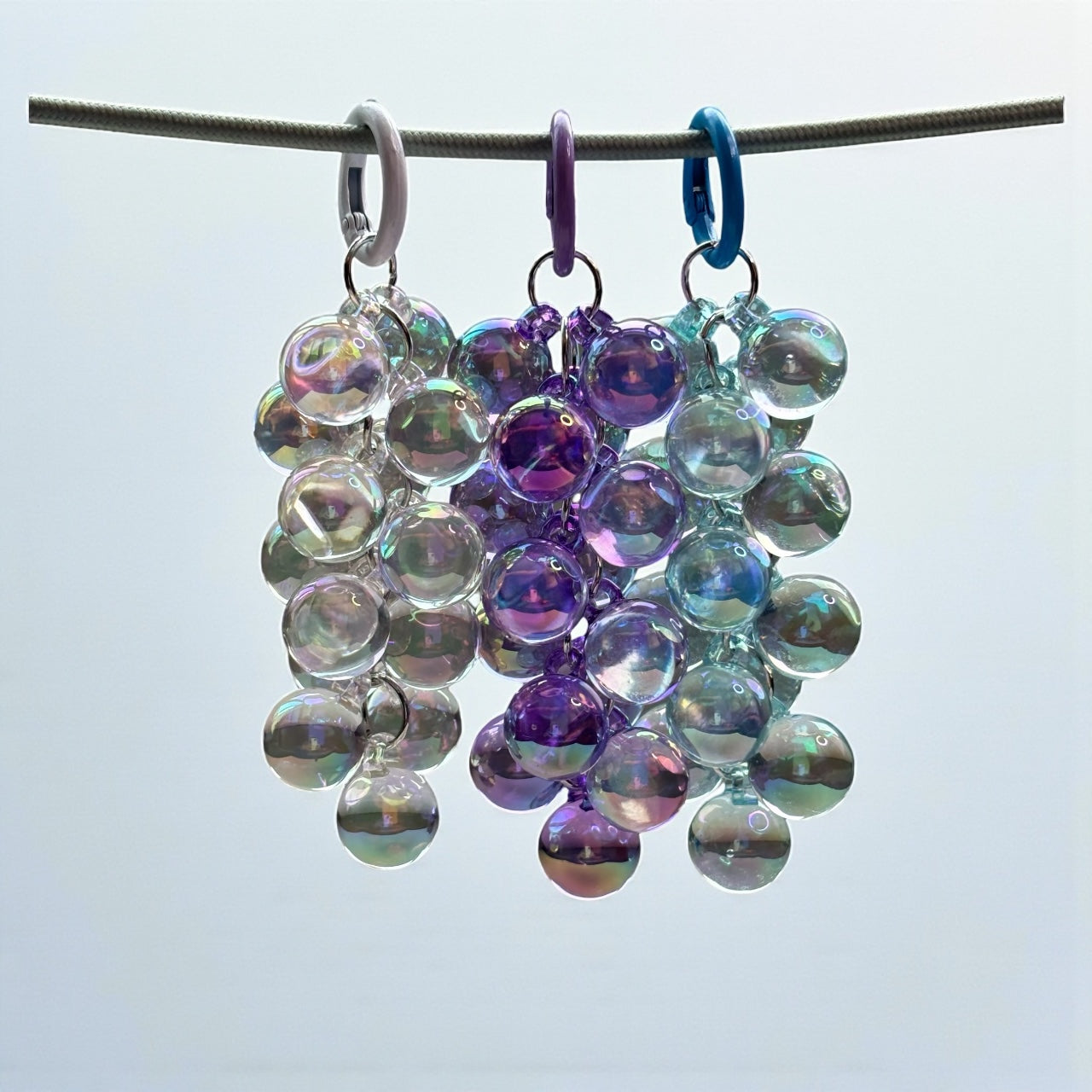 Shiny Bubble Cluster Keychain – Bag & Phone Charm