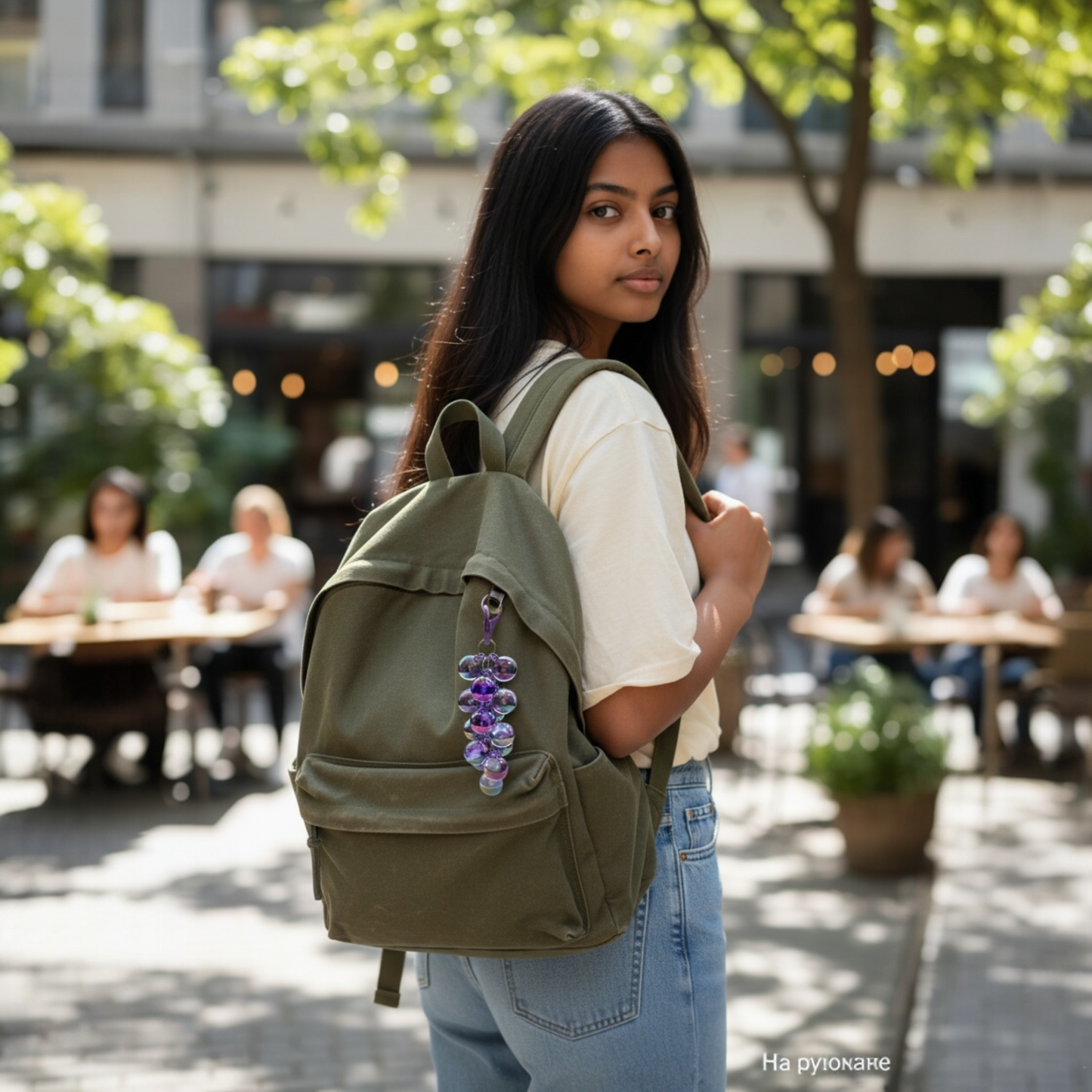 Shiny Bubble Cluster Keychain – Bag & Phone Charm