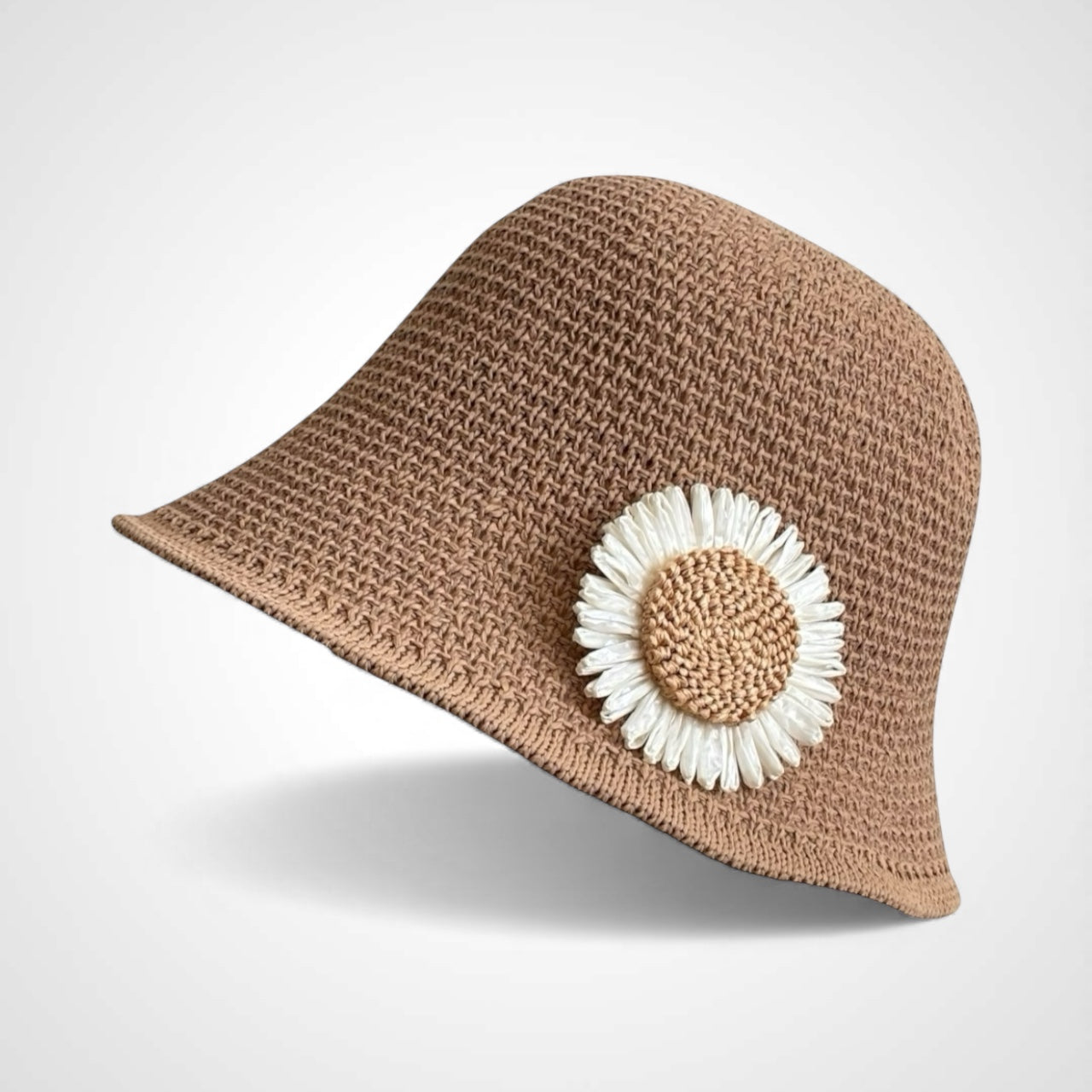 Daisy Crochet Sun Hat-2 Colors