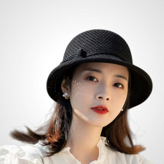 Breathable Knit Summer Cloche Hat-3 Colors