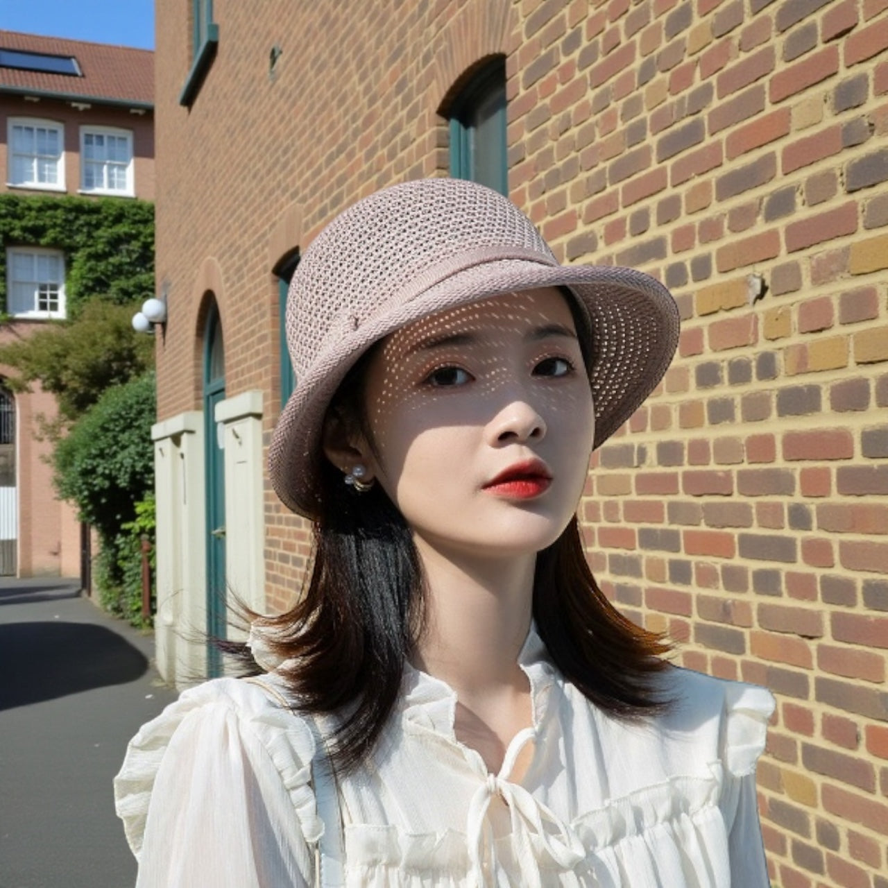 Breathable Knit Summer Cloche Hat-3 Colors