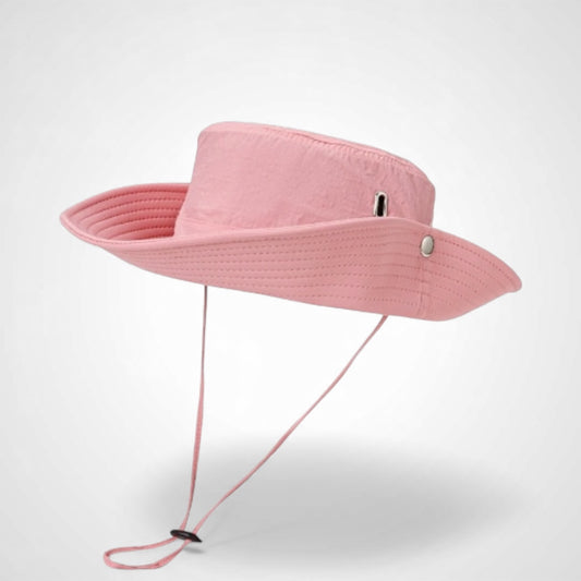 Lightweight Outdoor Sun Hat with Chin Strap-3 Colors