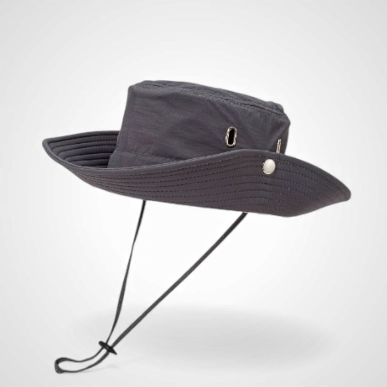 Lightweight Outdoor Sun Hat with Chin Strap-3 Colors
