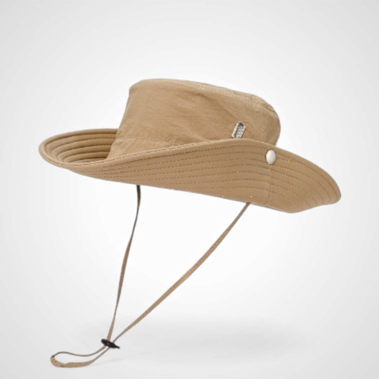 Lightweight Outdoor Sun Hat with Chin Strap-3 Colors