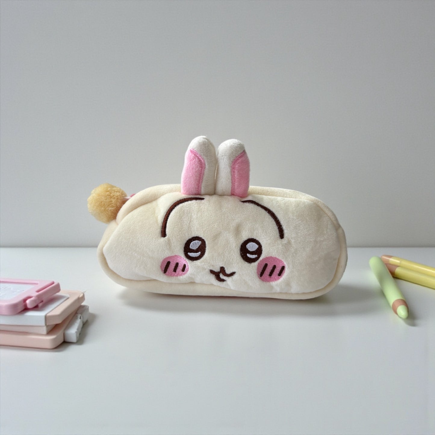 Kawaii Plush Bunny Pencil Case Pouch