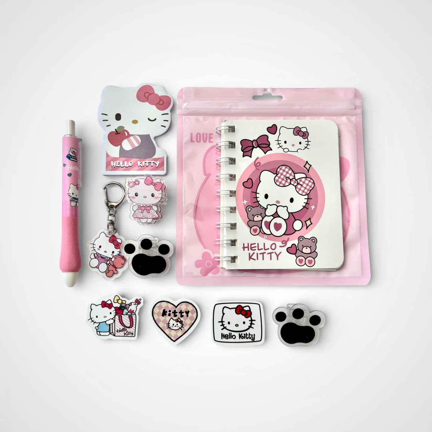 Mini Hello Kitty Kawaii Stationery Gift Set – Cute School Essentials