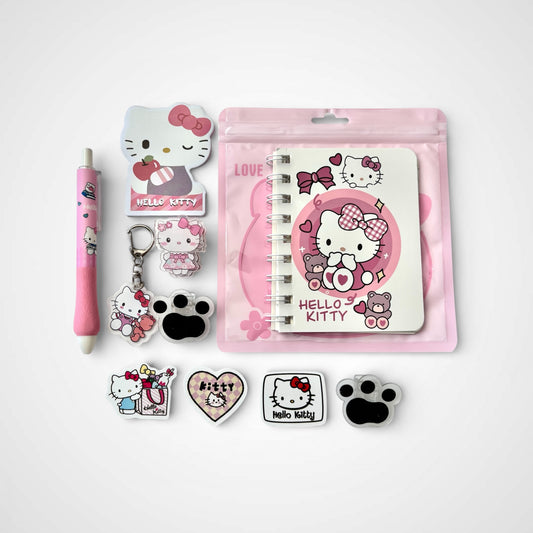 Mini Hello Kitty Kawaii Stationery Gift Set – Cute School Essentials